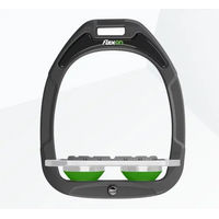 Produktbild von Flex-On Plattgrip Steigbügel Green Composite Anthrazit Grau Grün