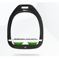 Produktbild von Flex-On Plattgrip Steigbügel Green Composite Grün/Weiß/Grün
