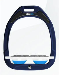 Flex-On Plattstriegel Green Composite in Marine Weiß Blau – Bild 1 von 1