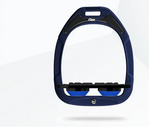 Flex-On Plattstriegel Green Composite in Marine Weiß Blau – Bild 1 von 1