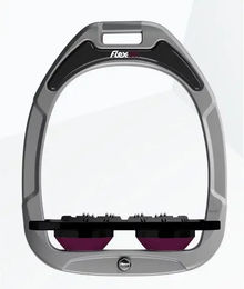Flex-on Plattträger Ultra Grip aus Aluminium in Schwarz/Pflaume mit Green Composite – Bild 1 von 1