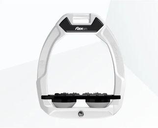 Flex-On Reit-Sicherheitsbügel Plat Ultra Grip in Weiß Schwarz Grau mit Safe-On Funktion – Bild 1 von 1