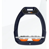 Produktbild von Flex-On Reit-Sicherheitssteigbügel Plat Ultra Grip Blau Grau Orange Safe-On
