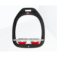 Produktbild von Flex-On Sättelplatten Grip in Grün Grau Rot aus Composite für Pferde