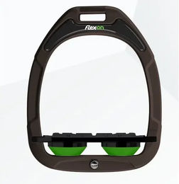 Flex-On Sättelplatten Plat Grip Green Composite in Braun Schwarz Grün – Bild 1 von 1
