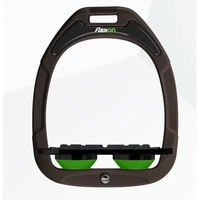 Produktbild von Flex-On Sättelplatten Plat Grip Green Composite in Braun Schwarz Grün