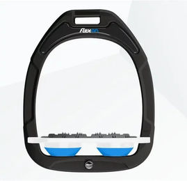 Flex-On Sättelplatten Ultra Grip Green Composite Schwarz Weiß Blau – Bild 1 von 1