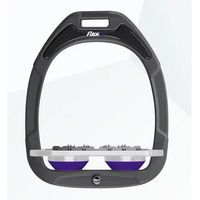 Produktbild von Flex-On Sättelriemen Ultra Grip Green Composite Anthrazit Grau Violett