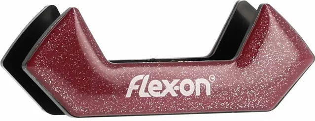 Flex-On Safe-On Aufkleber für Steigbügel in Bordeaux Silber – Bild 1 von 1
