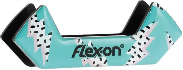 Flex-On Safe-On Aufkleber für Steigbügel in Flash Turquoise – Bild 1 von 1