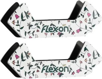 Flex-On Safe-On Cottage Sticker für Sattelgurte Weiß Grün Matt – Bild 1 von 1