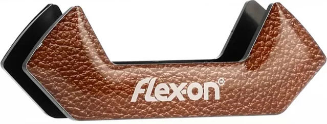 Flex-On Safe-On Cuir Steigbügel-Aufkleber Braun – Bild 1 von 1