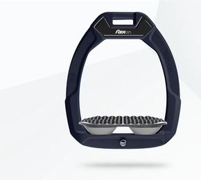 Flex-On Safe-On Endurance Sicherheitssattel für Reiter in Blau/Grau – Bild 1 von 1