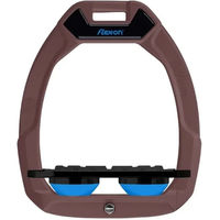 Produktbild von Flex-On Safe-On Reit-Sicherheitssättelplatte mit Grip in Braun Schwarz Blau