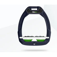 Produktbild von Flex-On Safe-On Reit-Sicherheitssattelplatten Ultra Grip Aluminium Weiß Grün