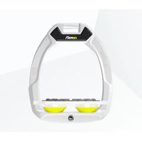 Produktbild von Flex-On Safe-On Reit-Sicherheitsschuhe Flat Grip Weiß-Gelb