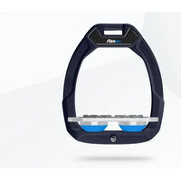 Produktbild von Flex-On Safe-On Reit-Sicherheitssteigbügel Flat Grip Blau Grau Blau