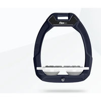 Produktbild von Flex-On Safe-On Reit-Sicherheitssteigbügel Flat Grip Blau/Weiß/Grau