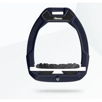 Produktbild von Flex-On Safe-On Reit-Sicherheitssteigbügel mit Ultra Grip Neigung aus Aluminium in Weiß/Schwarz