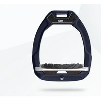 Produktbild von Flex-On Safe-On Reit-Sicherheitssteigbügel Ultra Grip Blau Grau Braun