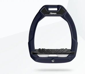 Flex-On Safe-On Reit-Sicherheitssteigbügel Ultra Grip Marine Schwarz Weiß – Bild 1 von 1