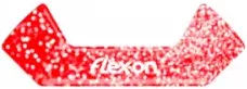 Flex-On Safe-On Rote Glitzer Aufkleber für Steigbügel – Bild 1 von 1