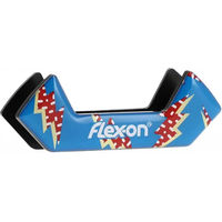 Produktbild von Flex-On Safe-On Sattelaufkleber Flash Cyan