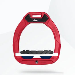 Flex-On Safe-On Schräg-Griff Sicherheitssteigbügel für Kinder in Rot Weiß Marine – Bild 1 von 1