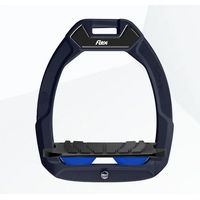 Produktbild von Flex-On Safe-On Schräg-Sicherheitseisen für Reitbedarf in Grün Schwarz oder Blau