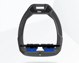 Flex-On Safe-On Sicherheits-Sattel mit flachem Grip in Anthrazit Schwarz Blau – Bild 1 von 1