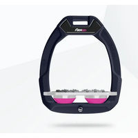 Produktbild von Flex-On Safe-On Sicherheits-Schnallen für den Reitsport Ultra Grip Blau Grau Rosa