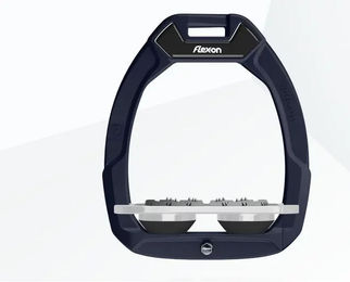 Flex-On Safe-On Sicherheits-Steigbügel Flach Ultra Grip aus Aluminium in Grau/Schwarz – Bild 1 von 1