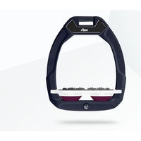 Produktbild von Flex-On Safe-On Sicherheits-Steigbügel für Pferde mit Ultra Grip in Braun Weiß Lila