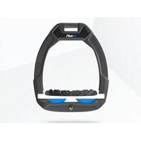Produktbild von Flex-On Safe-On Sicherheitsbeschläge für Reitbeteiligungen mit Ultra Grip in Anthrazit Weiß Blau