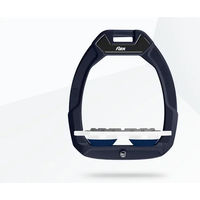 Produktbild von Flex-On Safe-On Sicherheitseisen für das Reiten aus Aluminium in Weiß und Marine