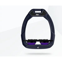 Produktbild von Flex-On Safe-On Sicherheitseisen für den Reitsport in Blau Schwarz Violett