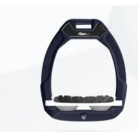 Produktbild von Flex-On Safe-On Sicherheitseisen für Reiter mit Ultra Grip Aluminium Weiß Grau