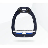 Produktbild von Flex-On Safe-On Sicherheitseisen Reitkunst mit Grip in Grün Weiß Blau