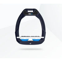 Produktbild von Flex-On Safe-On Sicherheitseisen Reitkunst mit Grip in Grün Weiß Blau