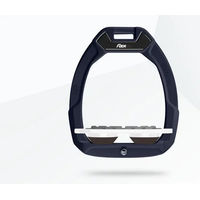 Produktbild von Flex-On Safe-On Sicherheitsreiten Steigbügel mit Plat Grip in Marine Weiß Braun