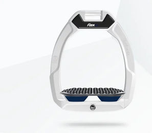 Flex-On Safe-On Sicherheitsreitersteigbügel Endurance Weiß Grau Marine – Bild 1 von 1