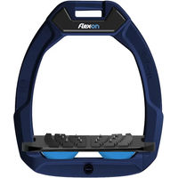 Produktbild von Flex-On Safe-On Sicherheitsreitersteigbügel Ultra Grip Marine Schwarz Blau
