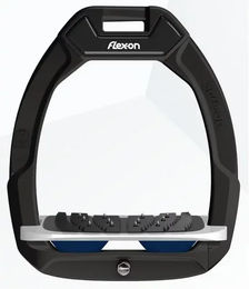 Flex-On Safe-On Sicherheitsreitersteigbügel Ultra Grip Schwarz Grau Marine – Bild 1 von 1