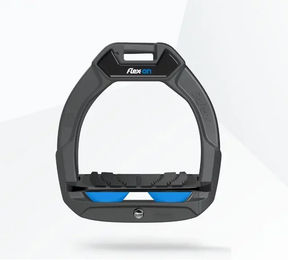 Flex-On Safe-On Sicherheitsreithosen für Kinder mit geneigtem Grip in Anthrazit Schwarz Blau – Bild 1 von 1