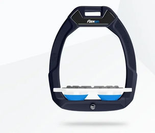 Flex-On Safe-On Sicherheitsreitsteg Plat Grip Aluminium Weiß Blau – Bild 1 von 1
