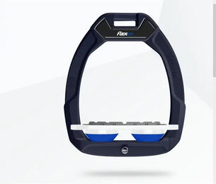 Flex-On Safe-On Sicherheitsreitsteg Plat Grip Aluminium Weiß Blau – Bild 1 von 1