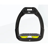 Produktbild von Flex-On Safe-On Sicherheitsreitsteigbügel Endurance Schwarz Grau Gelb