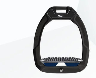 Flex-On Safe-On Sicherheitsreitsteigbügel Endurance Schwarz Grau Marine – Bild 1 von 1