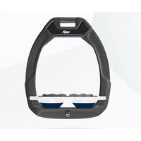 Produktbild von Flex-On Safe-On Sicherheitsreitsteigbügel Flach Ultra Grip Anthrazit Weiß Navy