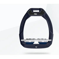 Produktbild von Flex-On Safe-On Sicherheitsreitsteigbügel Flach Ultra Grip Blau Grau Marine
